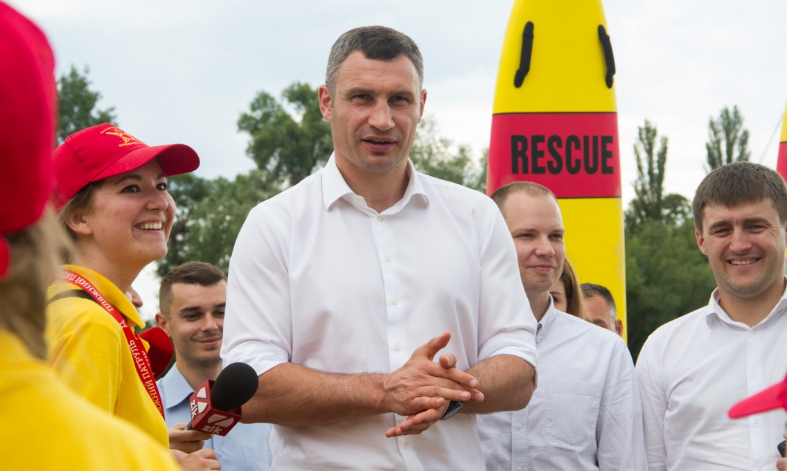 кличко і водний патруль