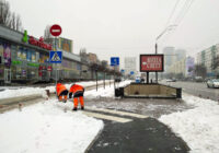 Київ прибирають після снігопаду