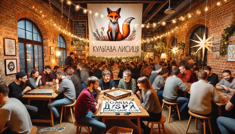 «Балаганна Мафія» в клубі настільних ігор «Кульгава Лисиця»