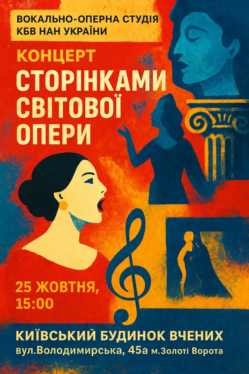 Вокально-Оперний Концерт у Київському Будинку Вчених