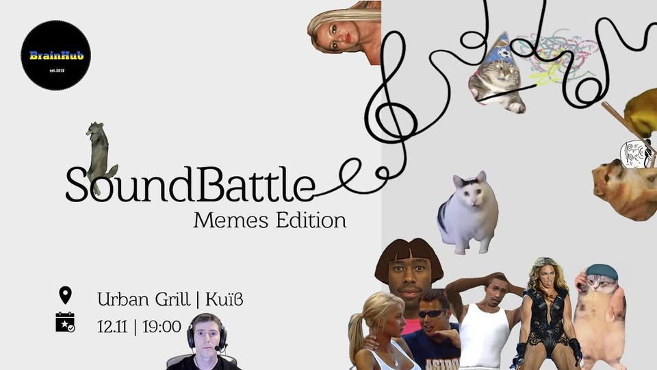 Музична гра SoundBattle: Memes Edition від BrainHub Музична гра SoundBattle: Memes Edition від BrainHub