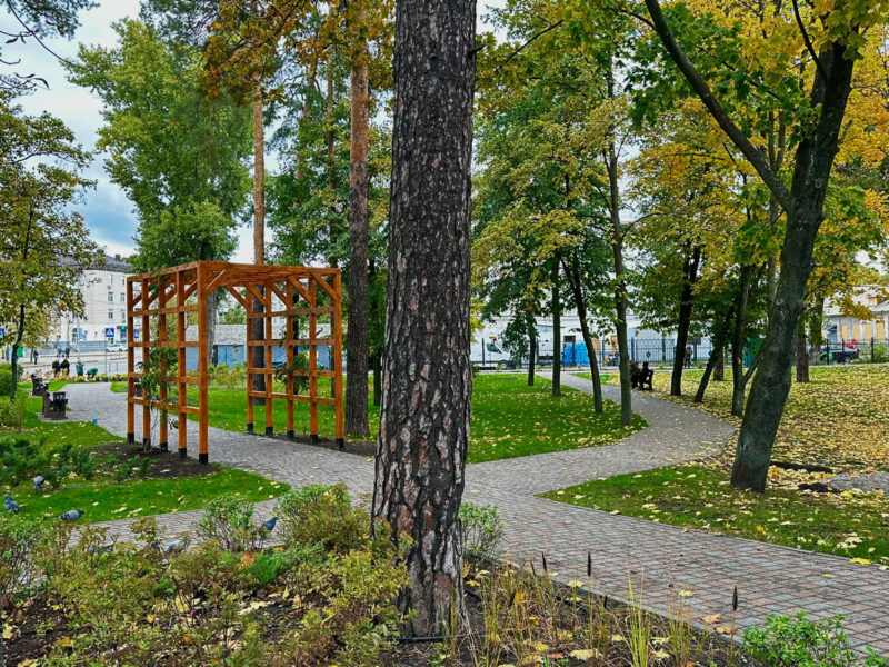 Підсумки осіннього озеленення - мінісквери