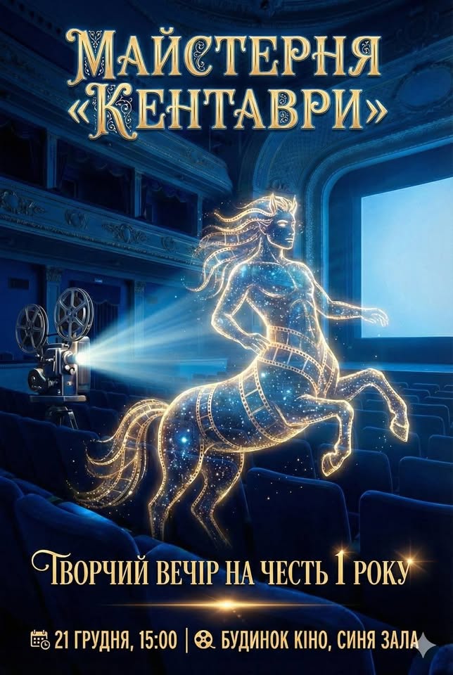 Презентація майстерні «Кентаври» та кінопрем’єри