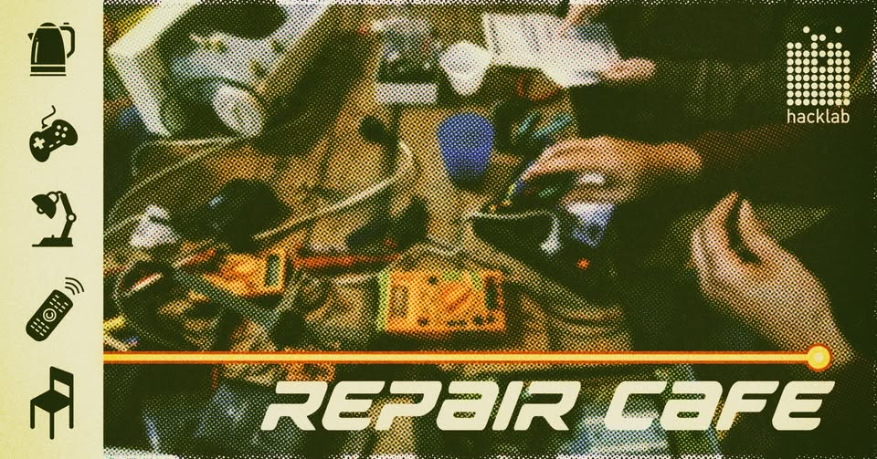 Ремонтне кафе у Hacklab: Дайте речам другий шанс!