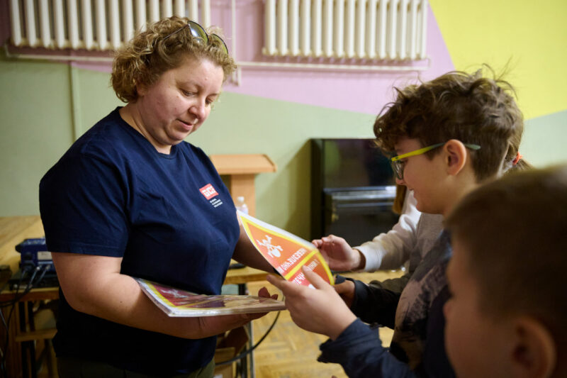 GCS Ukraine провела життєво важливий тренінг для учнів