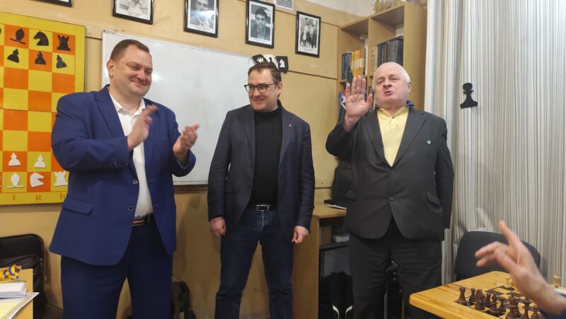 Олексій Малий, президент Федерації шахів Києва та інші