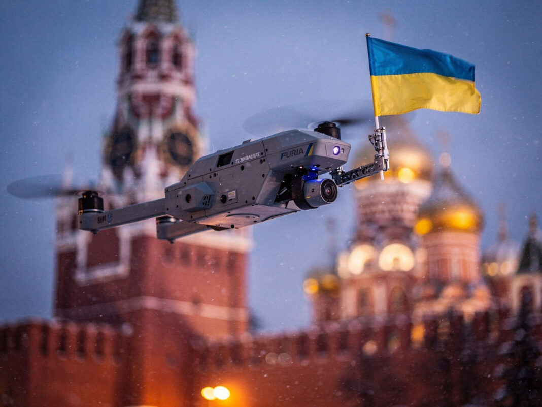 Український прапор над Кремлем може встановити дрон